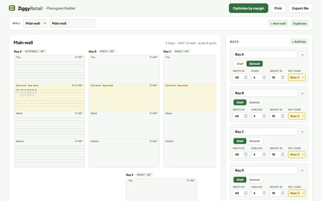 Planogram Builder